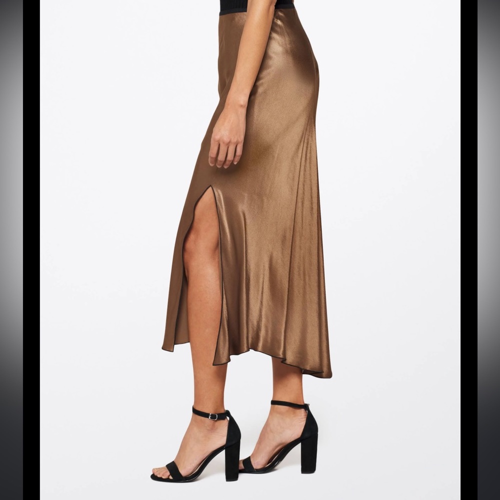 Rails Jada skirt in peat moss size large NWT